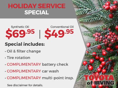 Holiday Service Special Holiday Service Special
