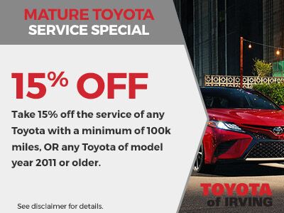 Mature Toyota Service Mature Toyota Service