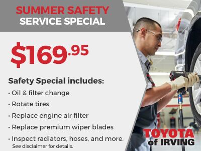Summer Safety Service Special Summer Safety Service Special