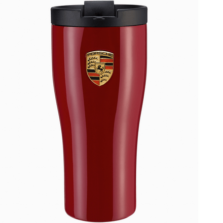 Thermal Mug, Carmine Red - Porsche (WAP-050-612-0N-TBK) Thermal Mug, Carmine Red - Porsche (WAP-050-612-0N-TBK)