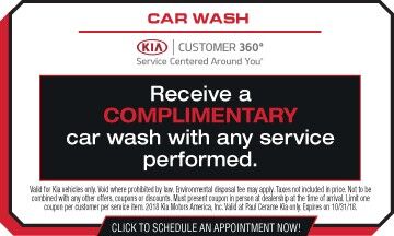 Complimentary Car Wash Complimentary Car Wash