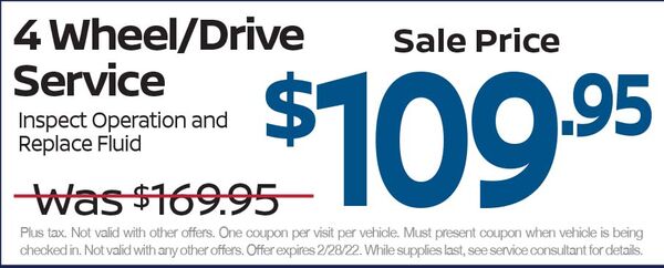 4 Wheel/ Drive Service 4 Wheel/ Drive Service