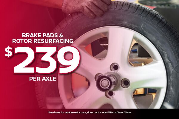 Brake Pads & Rotor Resurfacing Brake Pads & Rotor Resurfacing