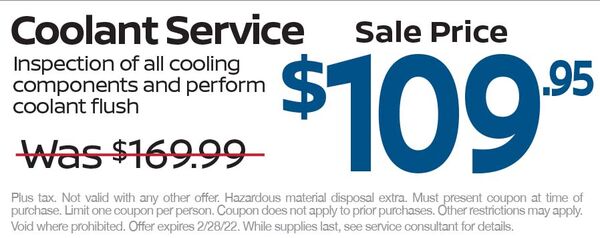 Coolant Service Coolant Service