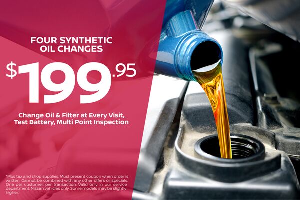 Four Synthetic Oil Changes Four Synthetic Oil Changes