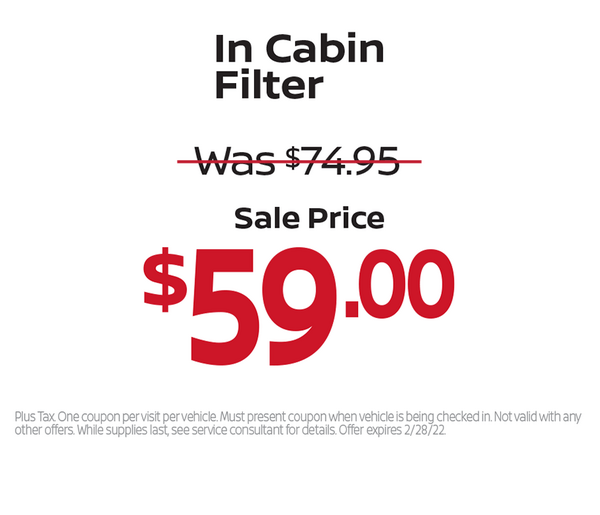 In Cabin Filter In Cabin Filter