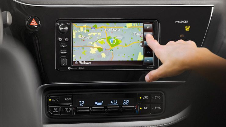 Integrated Backup Camera with projected path Integrated Backup Camera with projected path