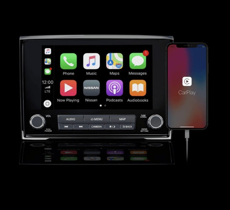 Largest standard screen in its class including Apple CarPlay Largest standard screen in its class including Apple CarPlay