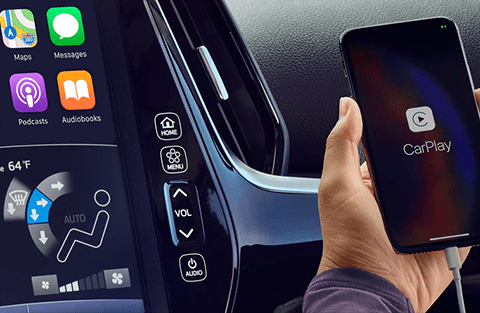 11.6-in. multimedia display with Apple CarPlay 11.6-in. multimedia display with Apple CarPlay