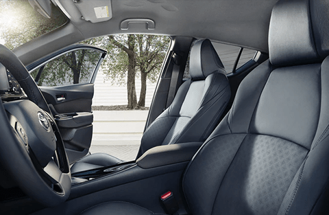 Leather-trimmed seats Leather-trimmed seats