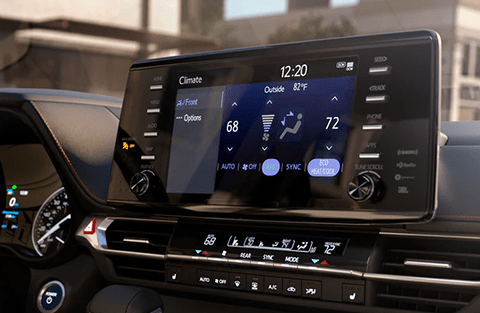 Four-zone climate control Four-zone climate control