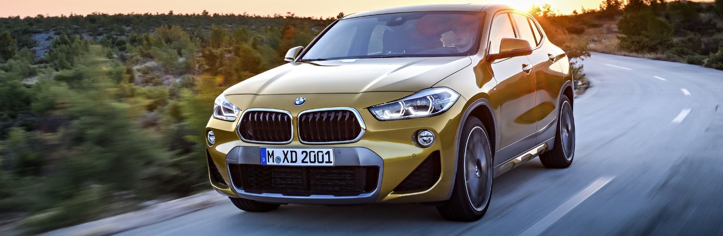 front view of the 2018 BMW X2