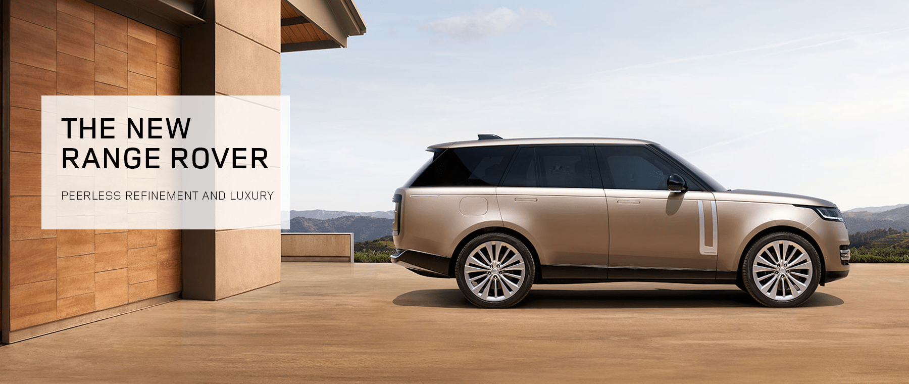 The New Range Rover - Hero The New Range Rover