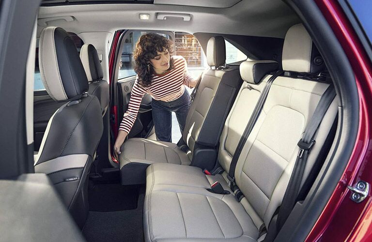2022 Ford Escape S rear seat 2022 Ford Escape S rear seat