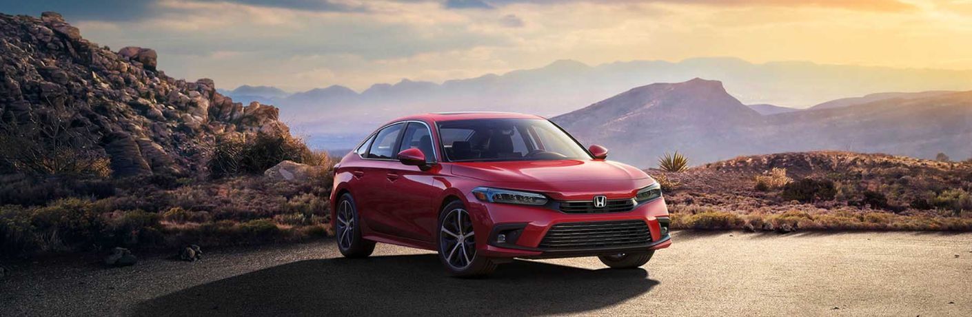 front quarter view of the 2024 Honda Civic Sedan