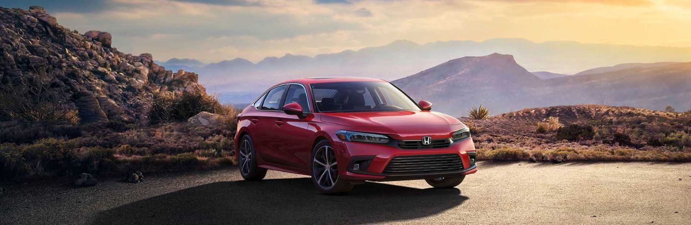 front quarter view of the 2025 Honda Civic Sedan