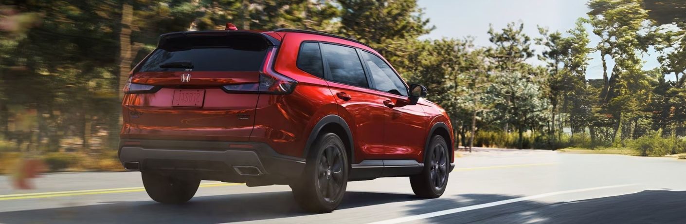rear quarter view of the 2025 Honda CR-V