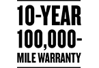 Best-in-Class Warranty - 10-year/100,000-Mile Warranty