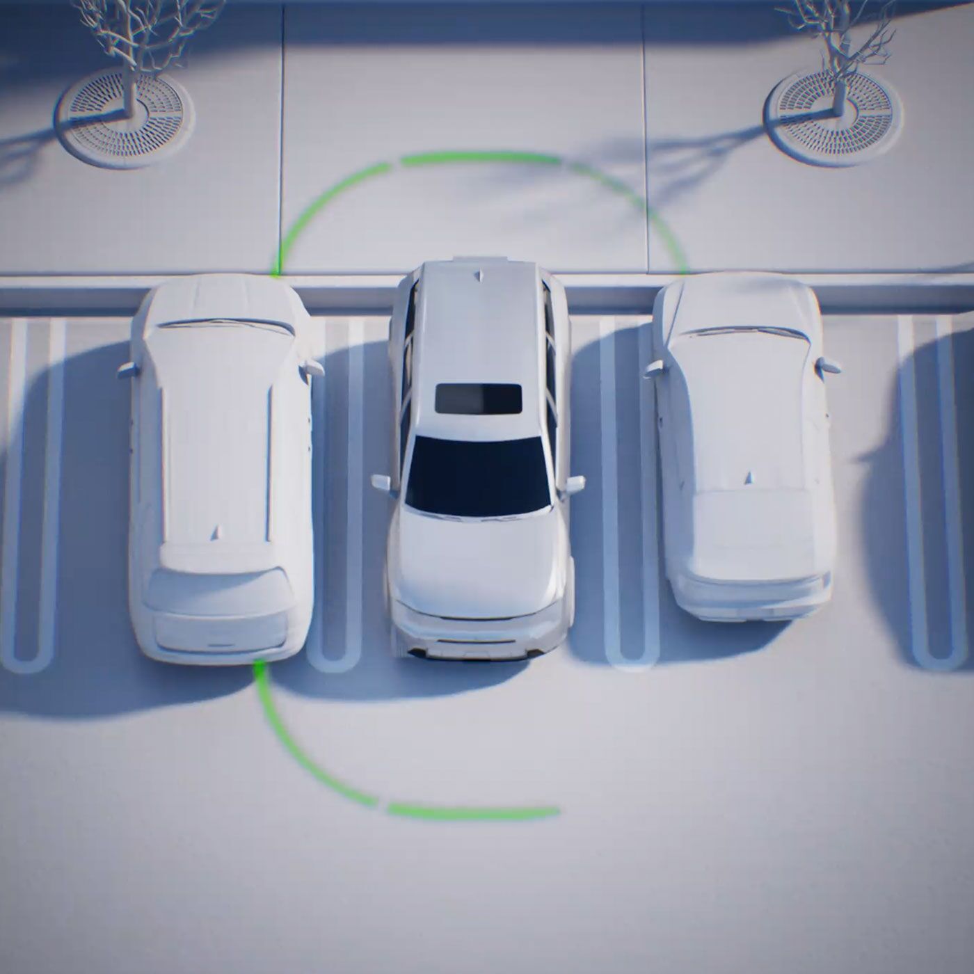 2026 Kia K4 Hatchback illustration for safety parking distance warning