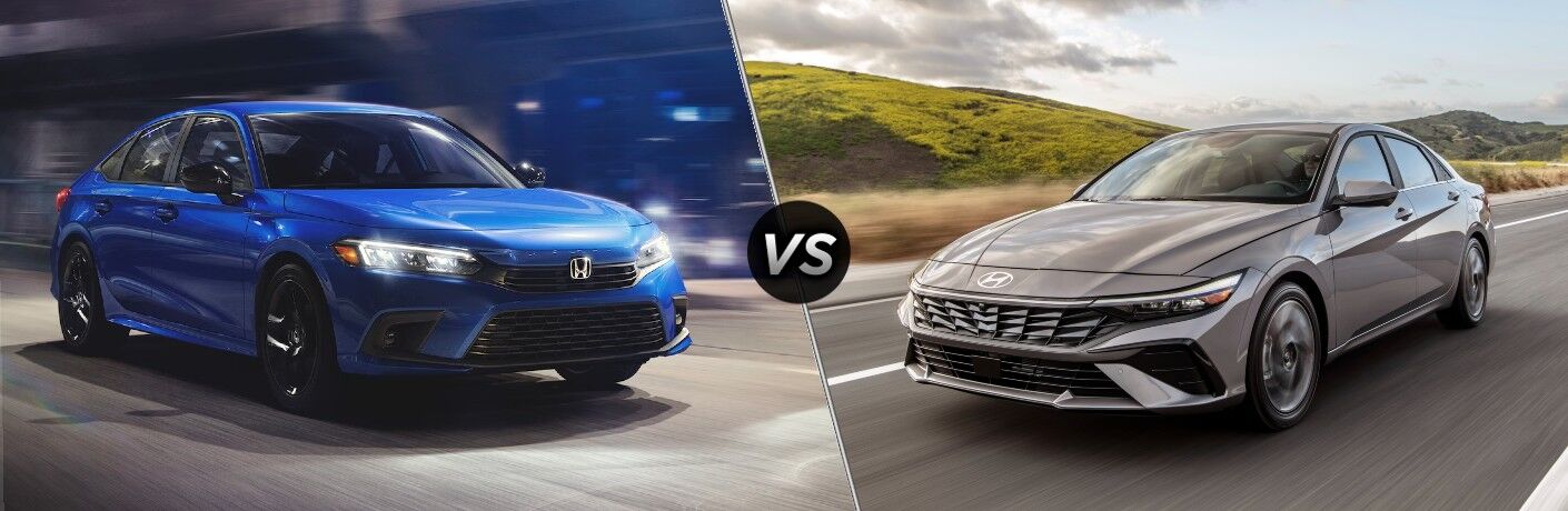 2024 Honda Civic Sedan vs 2024 Hyundai Elantra