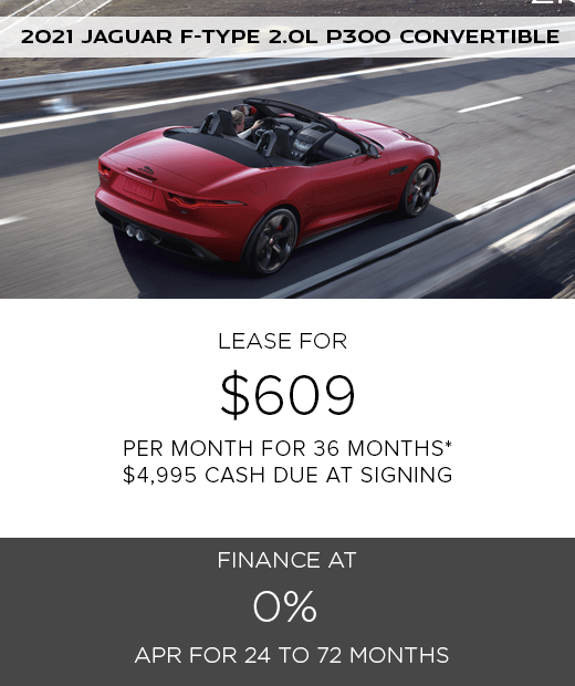 Jaguar F-TYPE Offer Jaguar F-TYPE Offer