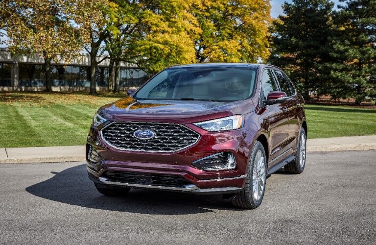 2021 Ford Edge parked on a street 2021 Ford Edge parked on a street