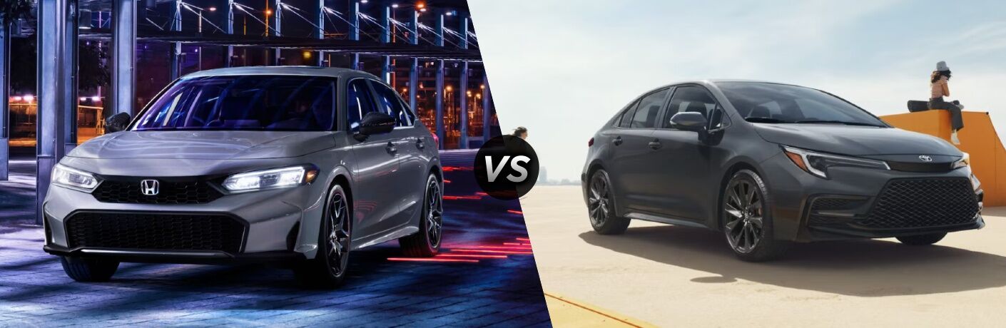 2026 Honda Civic vs. 2026 Toyota Corolla