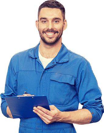 Smiling Service Mechanic Smiling Service Mechanic