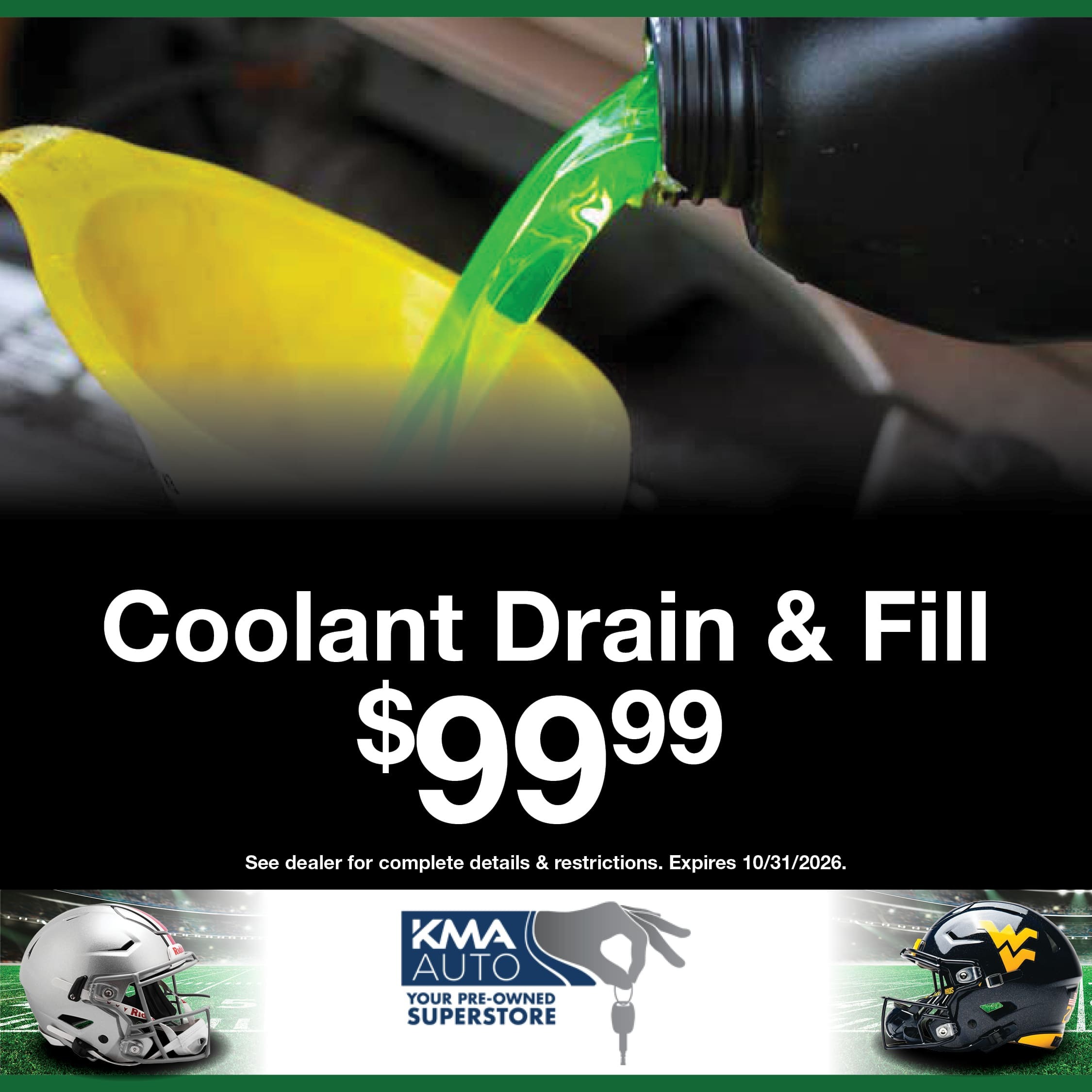 Coolant Drain Coolant Drain