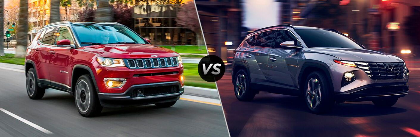 Jeep Compass vs 2021 Hyundai Tucson
