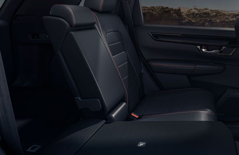 rear seat view of the 2025 Honda CR-V Hybrid