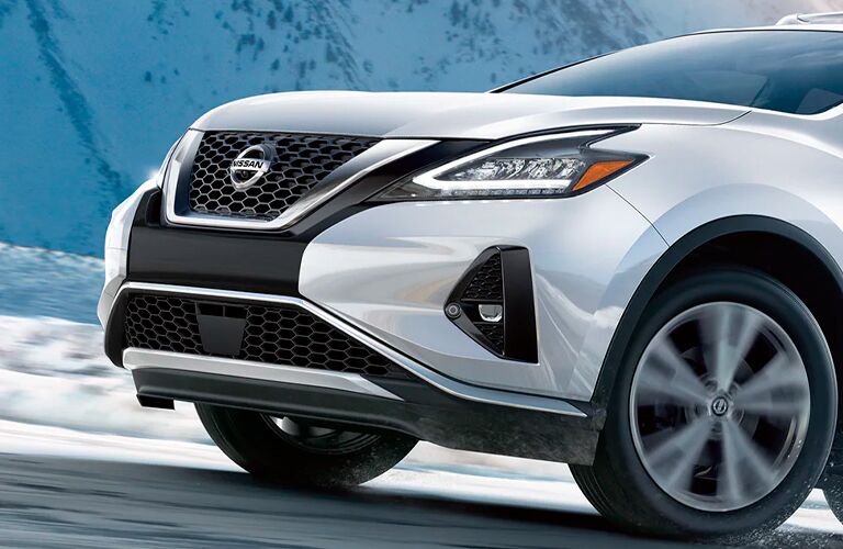 2021 Nissan Murano front-end close-up 2021 Nissan Murano front-end close-up