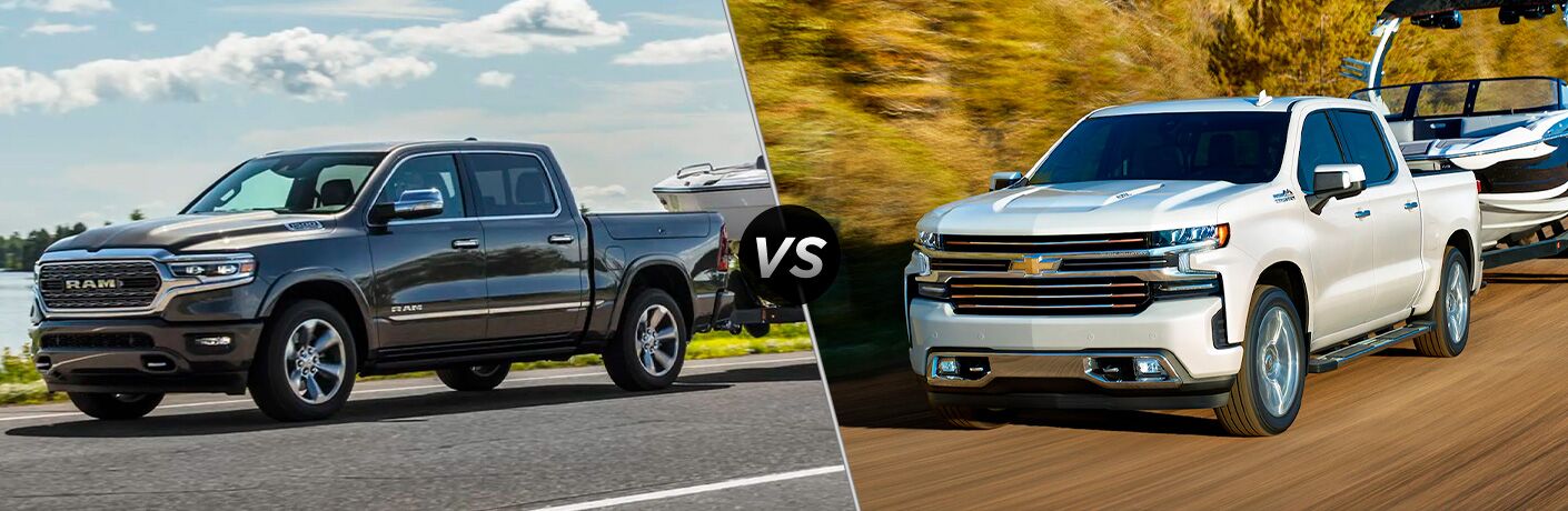 2021 Ram 1500 VS 2021 Chevrolet Silverado
