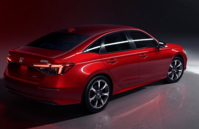 Sleek exterior of the 2025 Honda Civic