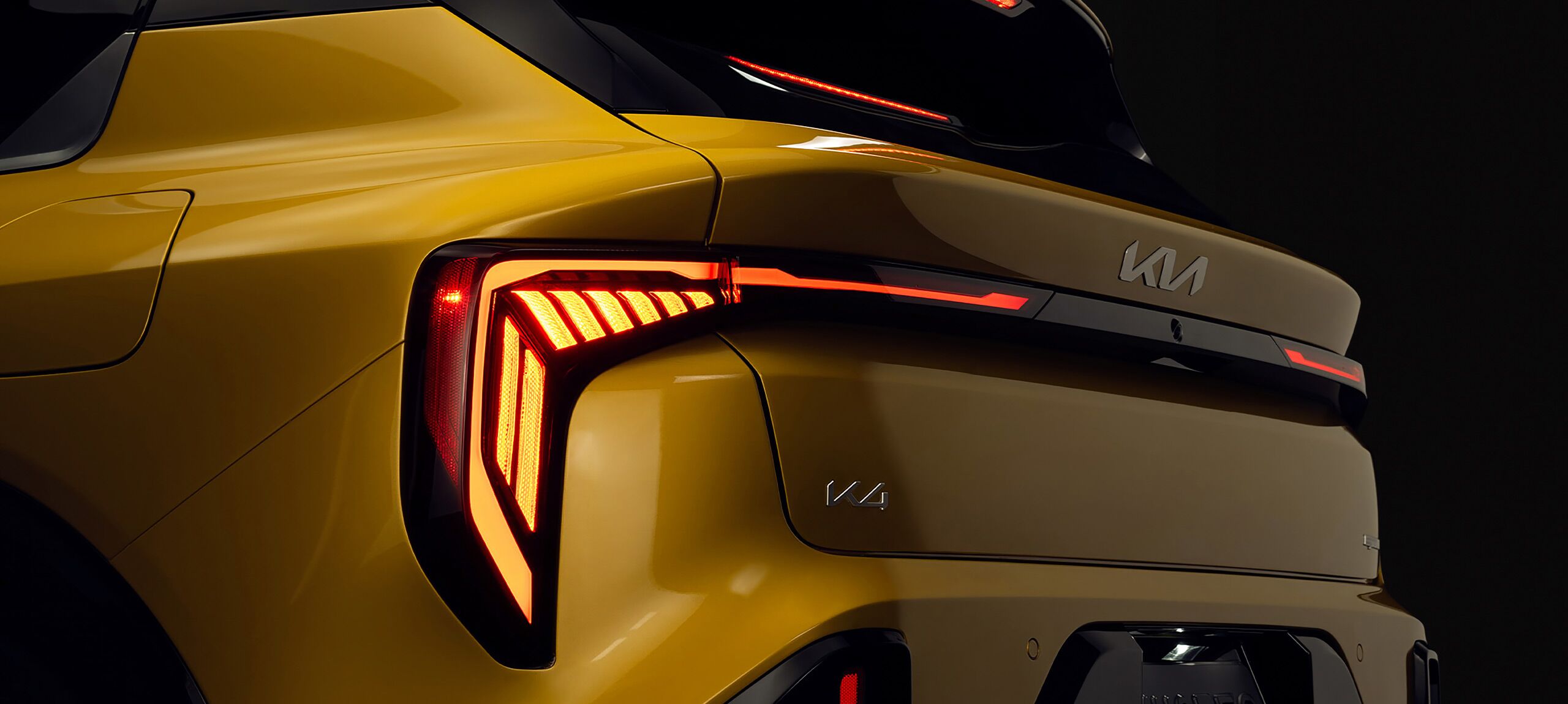 2026 Kia K4 Hatchback taillights
