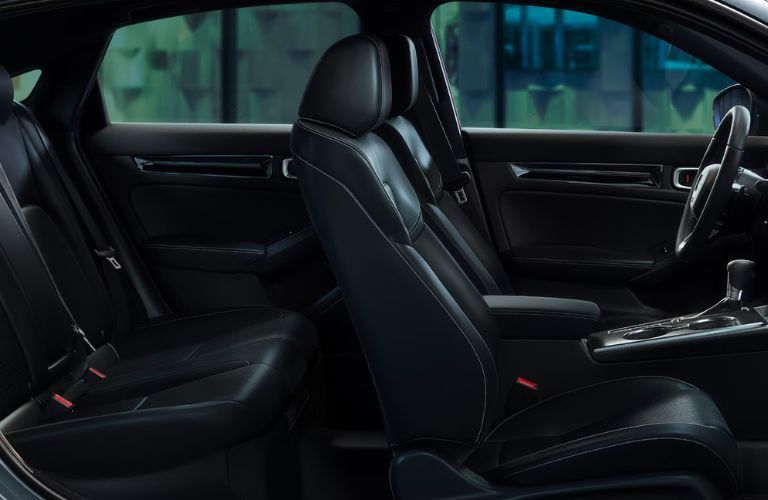interior seating in the 2025 Honda Civic Hatchback