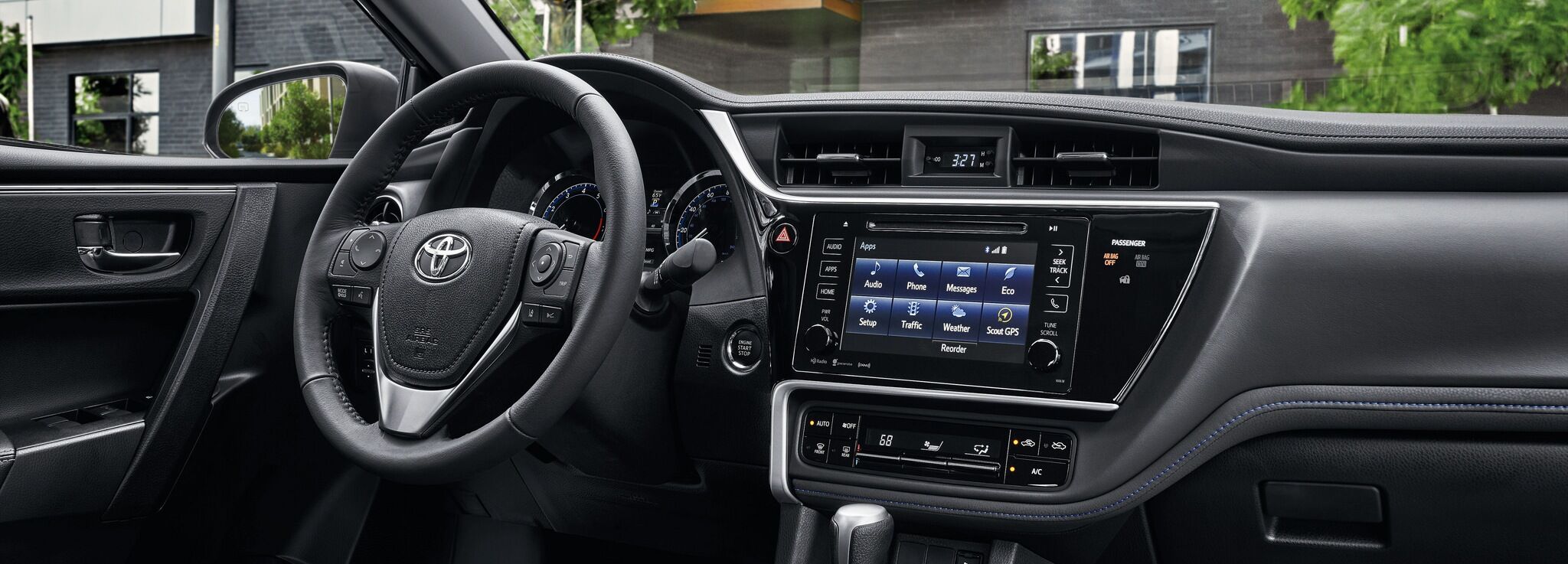 2017 Toyota Corolla Interior with Entune Audio