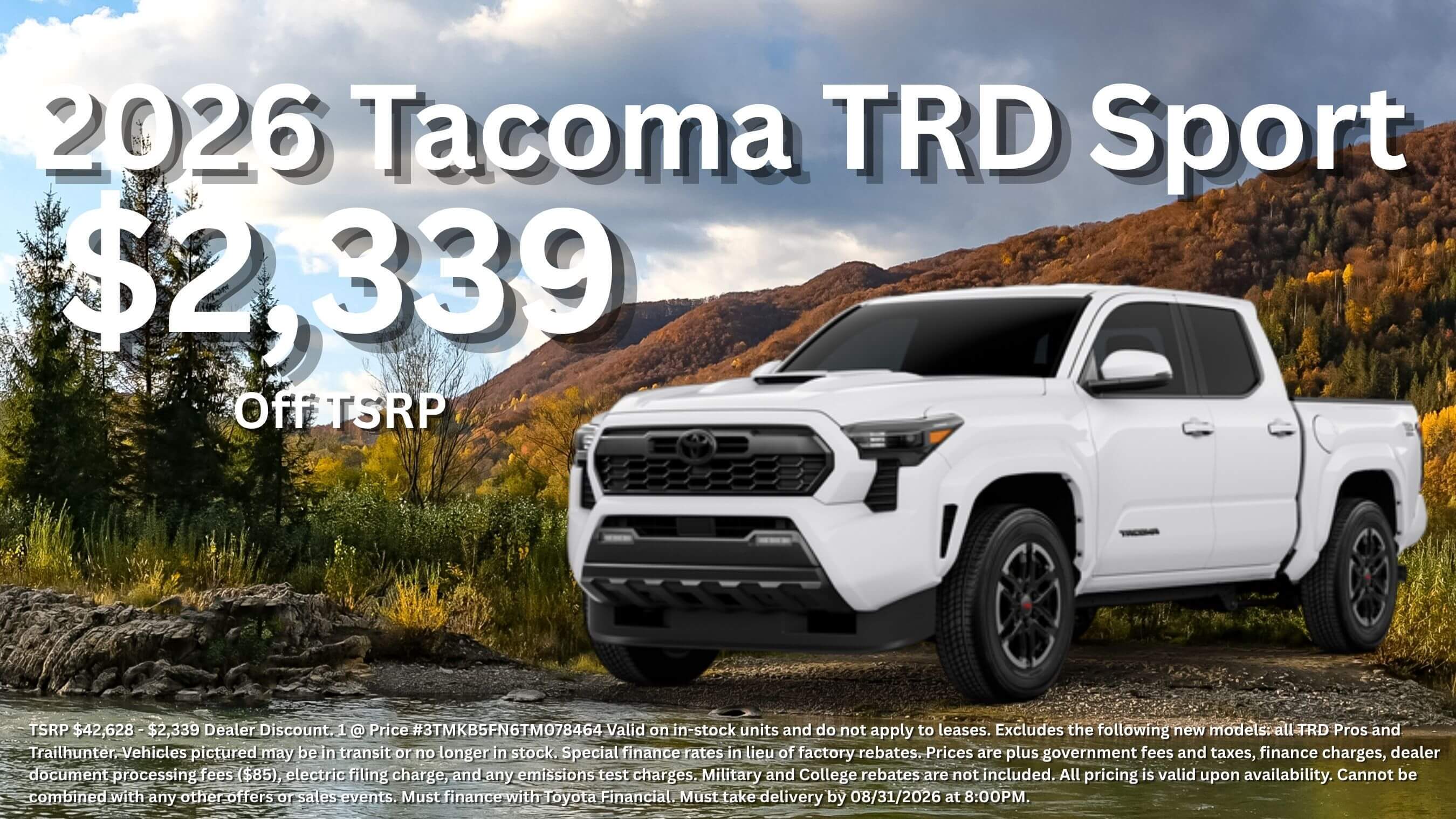 Tacoma SPORT 4x2 Tacoma SPORT 4x2