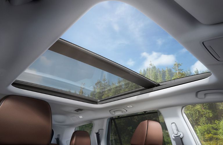 Panoramic moonroof in the 2025 Honda Pilot