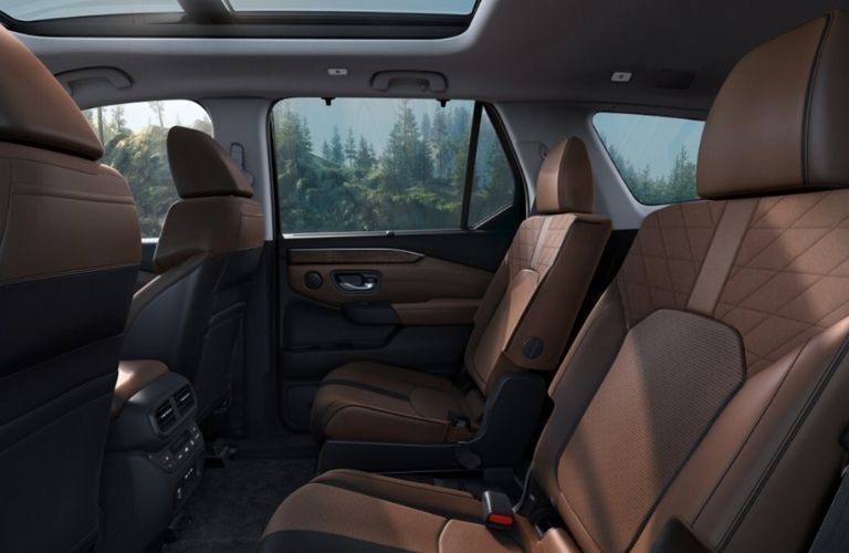 rear seats of the 2026 Honda Pilot