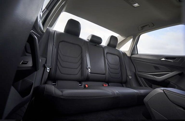 Rear row interior of the 2020 Volkswagen Jetta