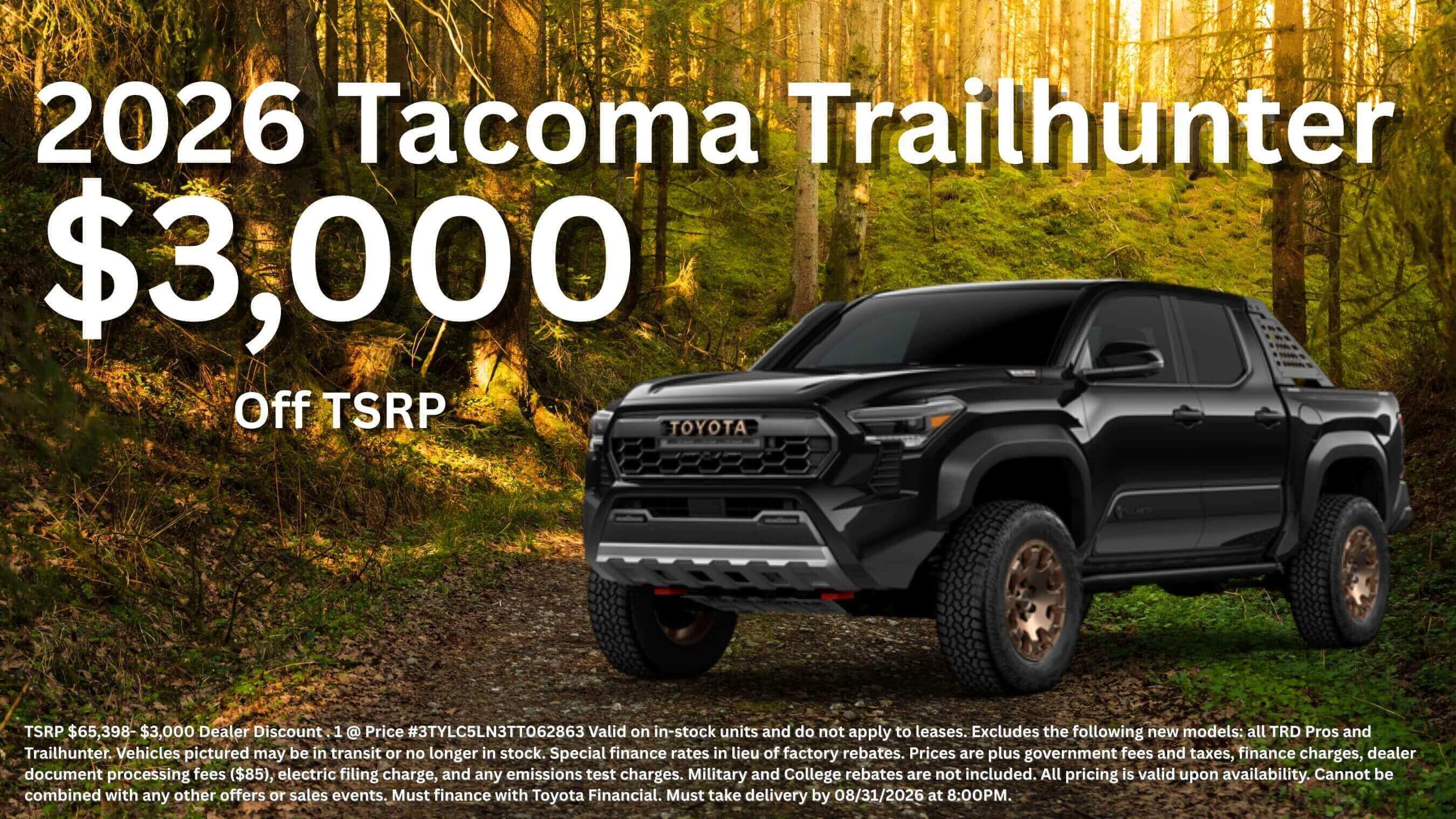 Tacoma Trailhunter Tacoma Trailhunter