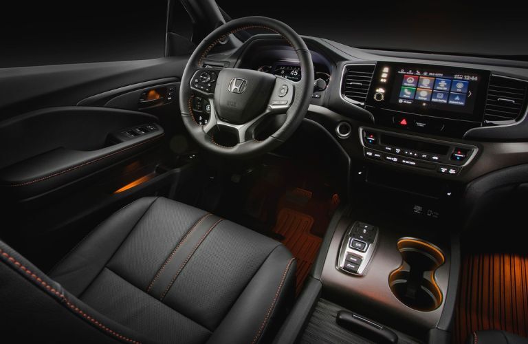 dashboard view of the 2025 Honda Passport