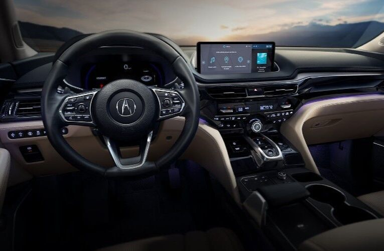 Used Acura MDX interior Used Acura MDX interior