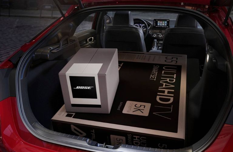 cargo space in the 2025 Honda Civic Hatchback
