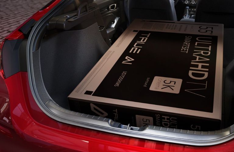 cargo space in the 2025 Honda Civic Hatchback