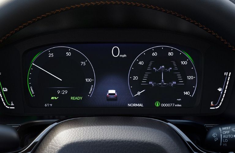 driver interface in the 2025 Honda CR-V