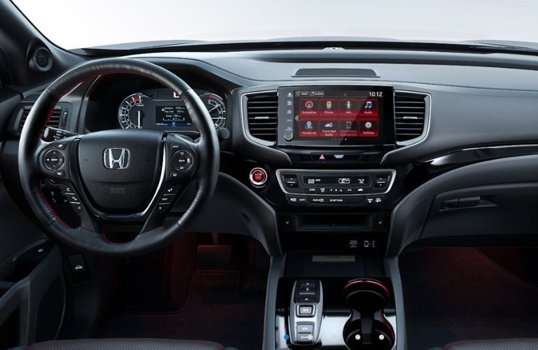 dashboard view of the 2024 Honda Ridgeline