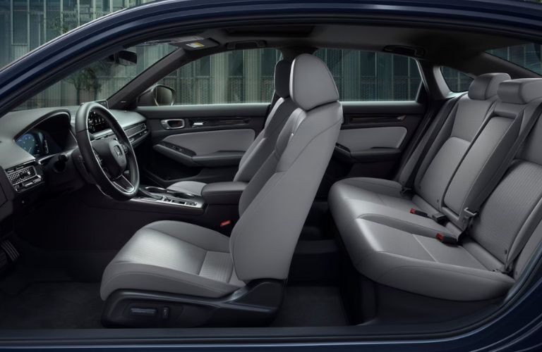 side interior view of the 2026 Honda Civic