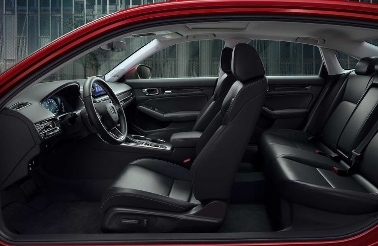 Seating in the 2024 Honda Civic Sedan
